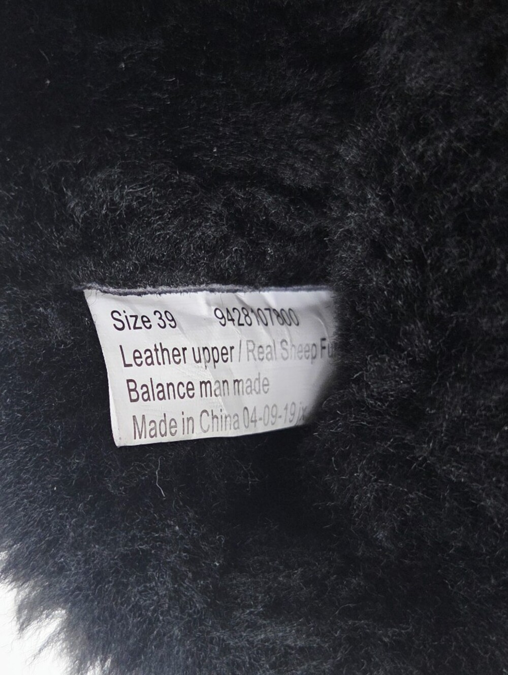 Dansko Bettie Bootie Shearling Nubuck Black Size 39 Boots - Picture 9 of 11